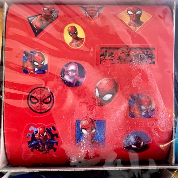 Spider-Man Sticker Collection Marvel 9 Rolls 360pc Colorful Spiderman Comics Lil - Picture 6 of 14